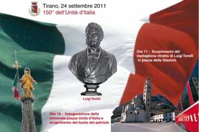 TIRANO festeggia il 150 dell’Unit d’Italia in TRICOLORE